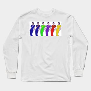 Fashion colours Long Sleeve T-Shirt